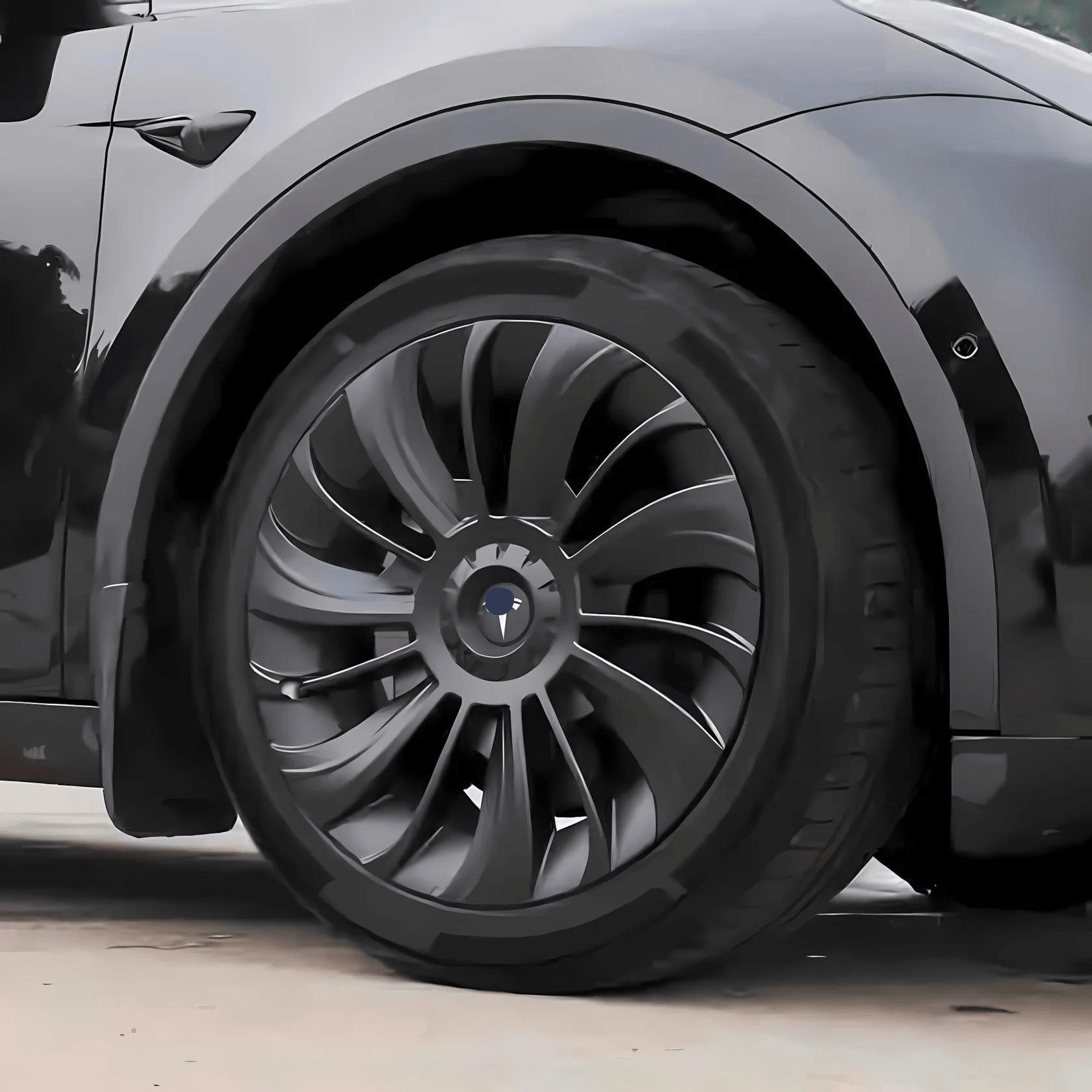 Turbo Wheel Cap Cover 4pc for 19 Inch Tesla Model Y My Tesla