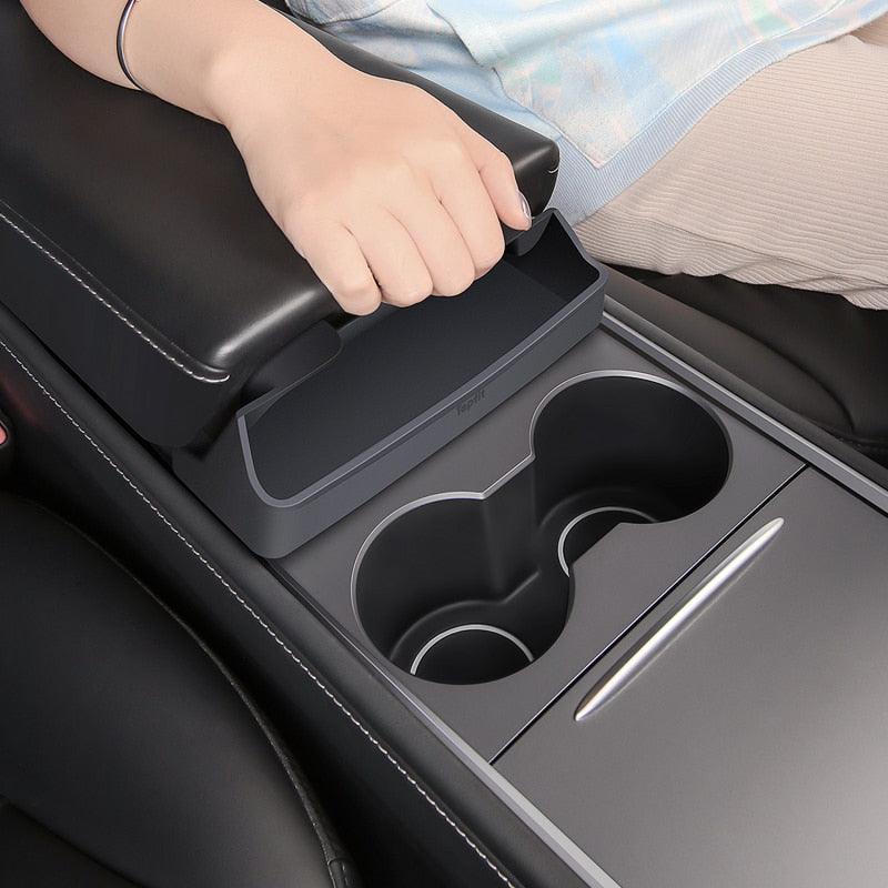 Centre Armrest Hidden Storage Box - My Tesla