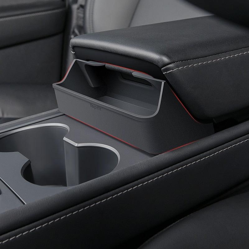 Centre Armrest Hidden Storage Box - My Tesla