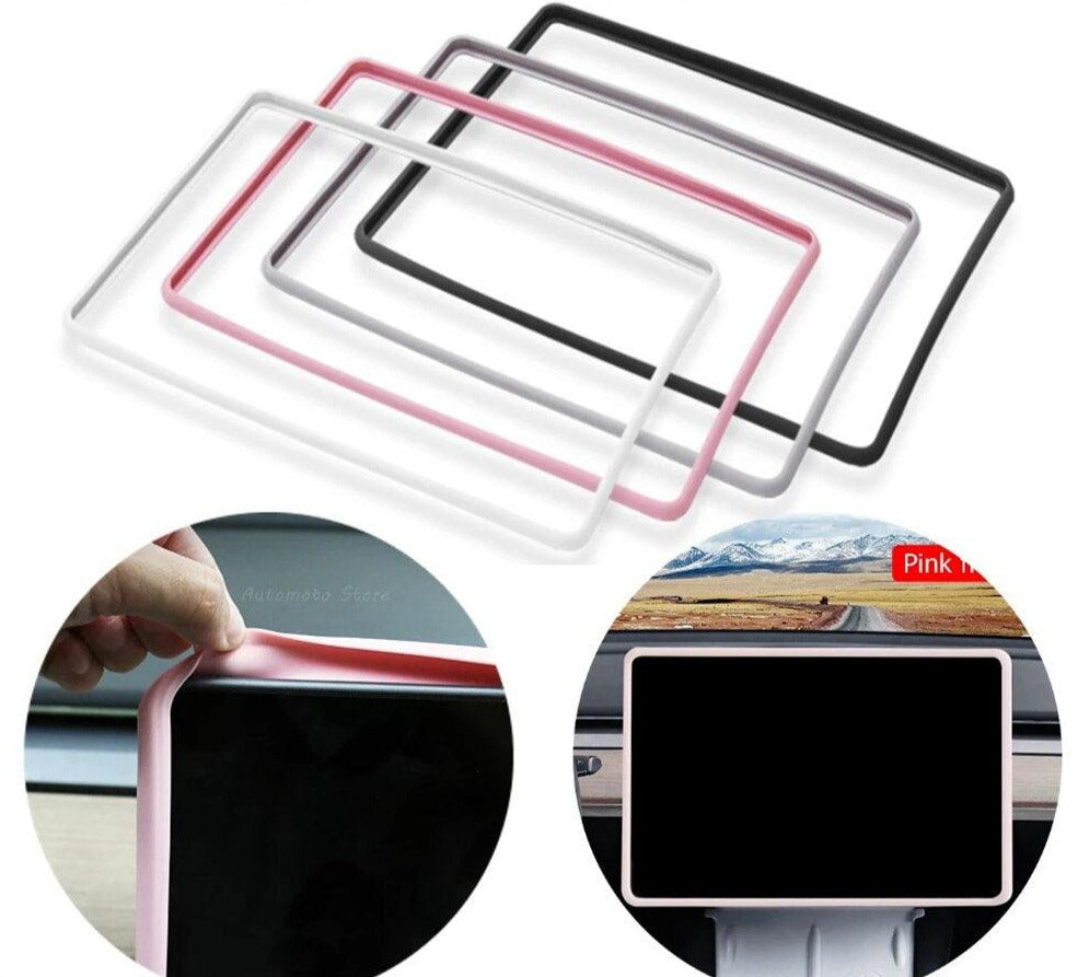 tesla model y screen frame protector