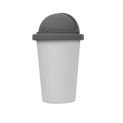 Silicone Trash Can With Rounded Lid - My Tesla