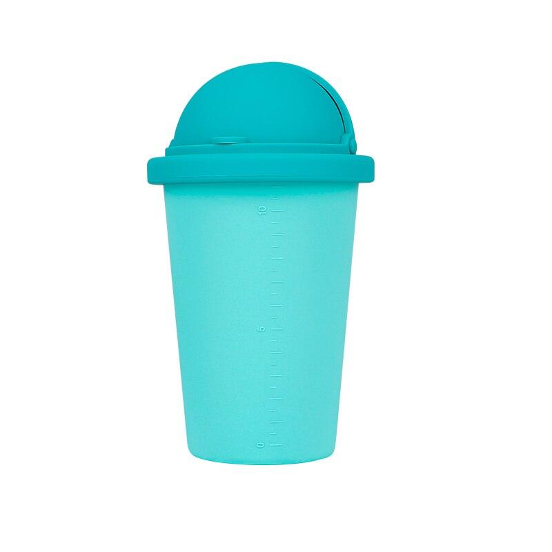 Silicone Trash Can With Rounded Lid - My Tesla