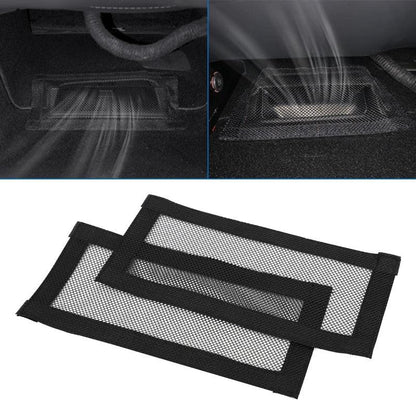 Under Seat Air Outlet Velcro Cover 2pcs - My Tesla