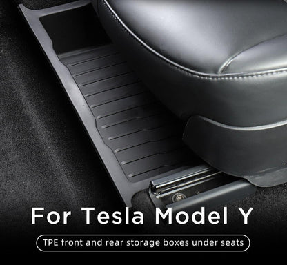 Under Seat Storage Drawer For Model Y - My Tesla